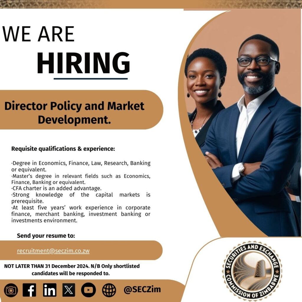 Secz News - Securities and Exchange Commission of Zimbabwe